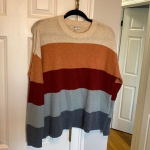Madewell striped sweater size small